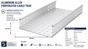Aluminum Alloy Perforated Tray