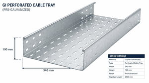 GI Peforated Cable Tray